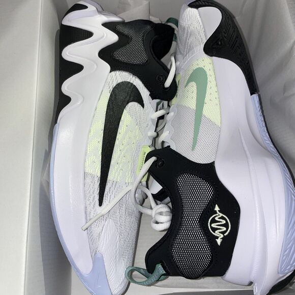 Nike Giannis Immortality 2 white/black barely volt DM0825 101 - Men's Size 11 - Picture 8 of 9